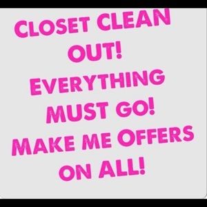 Moving! All item must go 💗💗